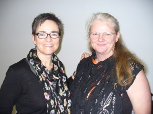 Penny and Debby at Adelaide Ceramics Triennial